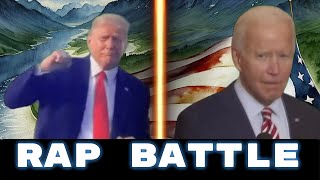 Trump VS Biden RAP BATTLE [upl. by Yerrot]