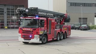 NIEUWE Elevator 50M  Brandweer Antwerpen [upl. by Isma]