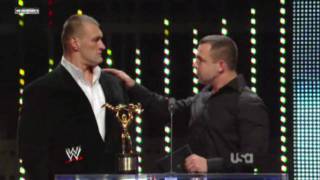 Santino Marella amp Vladimir Kozlov Funny Moment At The Slammys [upl. by Conney]