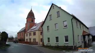 D Gemeinde Illesheim Landkreis Neustadt an der AischBad Windsheim Ortsdurchfahrt Februar 2018 [upl. by Suivat]