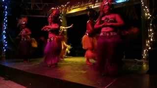 Island dance in Rarotonga Cook Islands [upl. by Aidnahs339]