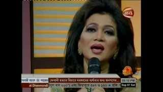 BANGLA MUSICAL  SHAKILA ZAFAR  LIVE PERFORMANCE  wwwleelatv [upl. by Analra]