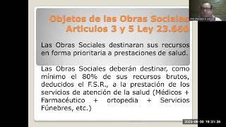 Unidad 10 Parte 4 Seguridad Social Prestaciones de salud Reg Obras Sociales [upl. by Joe106]