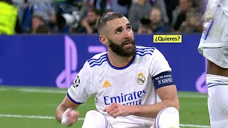 Benzema ofreció a Rodrygo lanzar el penalti [upl. by Dorrahs]