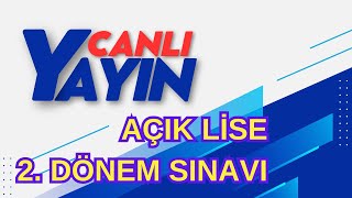 2 Dönem Sınavı Geldi Sınav Hakkında Canlı Yayın [upl. by Eirovi912]