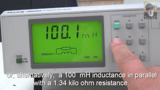 the RLC Meter measuring inductance and capacitance [upl. by Garwood80]