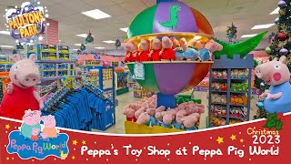 Welcome to the Worlds Biggest PEPPA PIG Toy Store at Christmas Dec 2023 4K [upl. by Ahsiener]