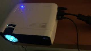 Apeman LC350 mini projector [upl. by Ran]