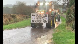 Yarcombe amp District YFC Charity Tractor Run 2024 [upl. by Vershen]