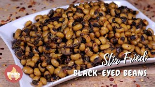 Delicious and Nutritious Black Eyed Beans StirFry Recipe  Pabs Kitchen [upl. by Jenei]