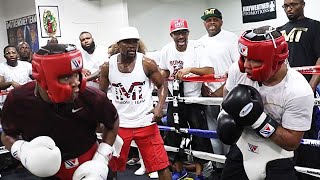 The FULL Gervonta Davis vs Devin Haney SPARRING WAR • 6 Rounds 18 Minutes DOG HOUSE RULES [upl. by Acemaj696]