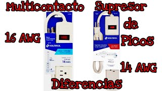 Multicontacto vs supresor de picos ¿cuales son sus diferencias [upl. by Keefe]