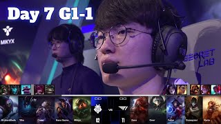 G2 vs T1  Game 1  Day 6 LoL Worlds 2024 Swiss Stage  G2 Esports vs T1 G1 full [upl. by Nueoht]