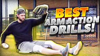 The Best Arm Action Pitching Drills Do These amp Pitch Faster [upl. by Noguchi]