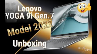 Lenovo 9i Gen7 Convertible Notebook unboxing [upl. by Pressey]