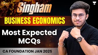 CA Foundation Jan 25  Most Expected MCQs  Business Cycles  Aditya Shivhare [upl. by Laved680]