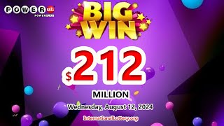 212 million Powerball jackpot found out the owner on Aug 12 2024 [upl. by Azer]