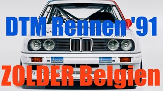 DTM 1991 Zolder Belgien Rennen Lauf 1 amp 2 Highlights [upl. by Drehcir270]