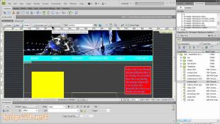 Floating Div Tags  Dreamweaver Tutorial [upl. by Ioves875]