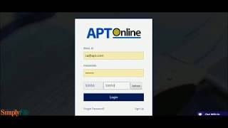 APT Online GST Filing Application DemoTelugu [upl. by Oicnedif613]