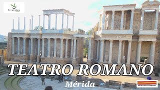 TEATRO ROMANO DE MÉRIDA ESPANHA  Província de BadajozExtremadura Canal Turismo na Espanha [upl. by Nema]