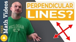 What are perpendicular lines [upl. by Eceinahs]