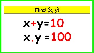 🔴Solving Algebraic Math Simplification  Math Olympiad  Find x y [upl. by Dreddy]