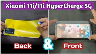 Xiaomi 11i HyperCharge 5G Front and Back Tempered Glass Xiaomi 11i Tempered Glass [upl. by Ahsieker]