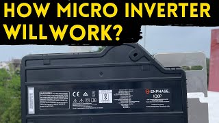 How micro inverter will work   Detail explanation about Enphase IQ8P Micro inverter with Wall [upl. by Market]