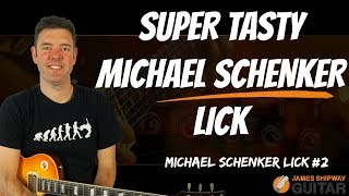 Michael Schenker Licks  Guitar Lesson [upl. by Eadith]