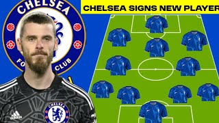 💯☑️☑️Chelsea Signs David de Gea See New Enzo Marescas Chelsea Starting Lineup With David de Gea [upl. by Assirrem]