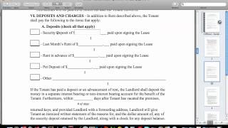 How To Fill Out A Standard Lease Agreement [upl. by Nospmas]