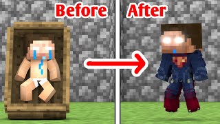 Baby Herobrine is Superman  Minecraft Animation [upl. by Arley]