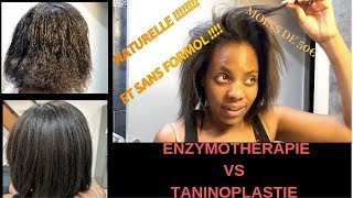 taninoplastie Vs enzymothérapie lissage brésilien miracle sain ET maison [upl. by Cammi]