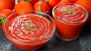 Easy Tomato Ketchup Recipe at Home  Homemade Tomato Sauce Recipe  Toasted [upl. by Hannahs915]