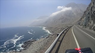 A IQUIQUE POR EL PASO DE JAMA EN MOTO [upl. by Demmy]