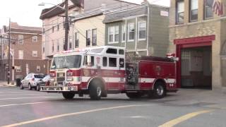 Kearny Fire Department Engine 1 using NAFD Rig Responding 41716 [upl. by Gwyn]