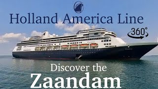 360 video  The Holland America Zaandam cruise ship was in Bar Harbor ME USA [upl. by Strong]