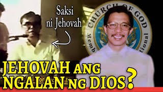 Bro Eli Soriano FULL Debate Reaction quotJehovah ang Ngalan ng Diosquot vs JW Alfred Ayers  U3 [upl. by Eiduj]