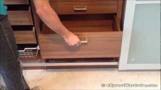 IKEA Komplement Interior Chest of 3 Drawers for Pax Wardrobes [upl. by Ydnem]