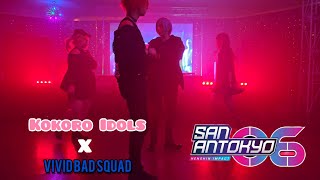 Kokoro Idols Vivid Bad Squad x San Antokyo 6 2024  Full Performance WARNING FLASHING LIGHTS [upl. by Delphine]