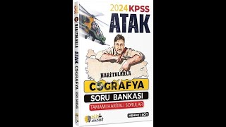 Mehmet Eğit 2024 KPSS Haritalarla Atak Coğrafya Soru Bankası [upl. by Gabi]