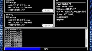 ktagKsuite V213 Reading tricore Edc17 C41 TC1797 [upl. by Cummine265]