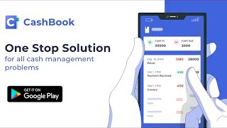 Cashbook  100 Free amp Easy Cash Management Tool  Trusted By 1 Million  Users [upl. by Tracy]