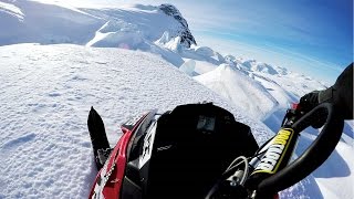 GoPro Snowmobile Expedition through BC Backcountry in 4K [upl. by Anayd526]