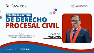 5 Diplomado de Derecho Procesal Civil  Be Lawyer [upl. by Nnylassej]