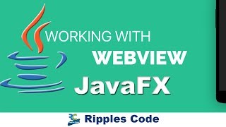 JAVAFx Tutorial 24 Webview [upl. by Notniv]