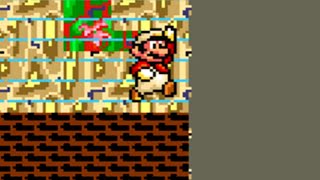 Super Mario Bros The Lost Levels SNES Past World D 256w  The Minus World [upl. by Emlynn]