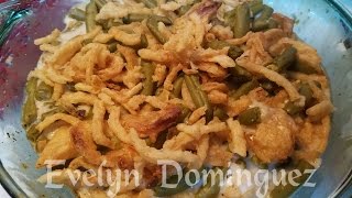 Cacerola de habichuelas tiernas Green beans Casserole [upl. by Ynneg]