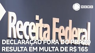 Declaração fora do prazo resulta em multa mínima de R 165 [upl. by Ahsyekat96]